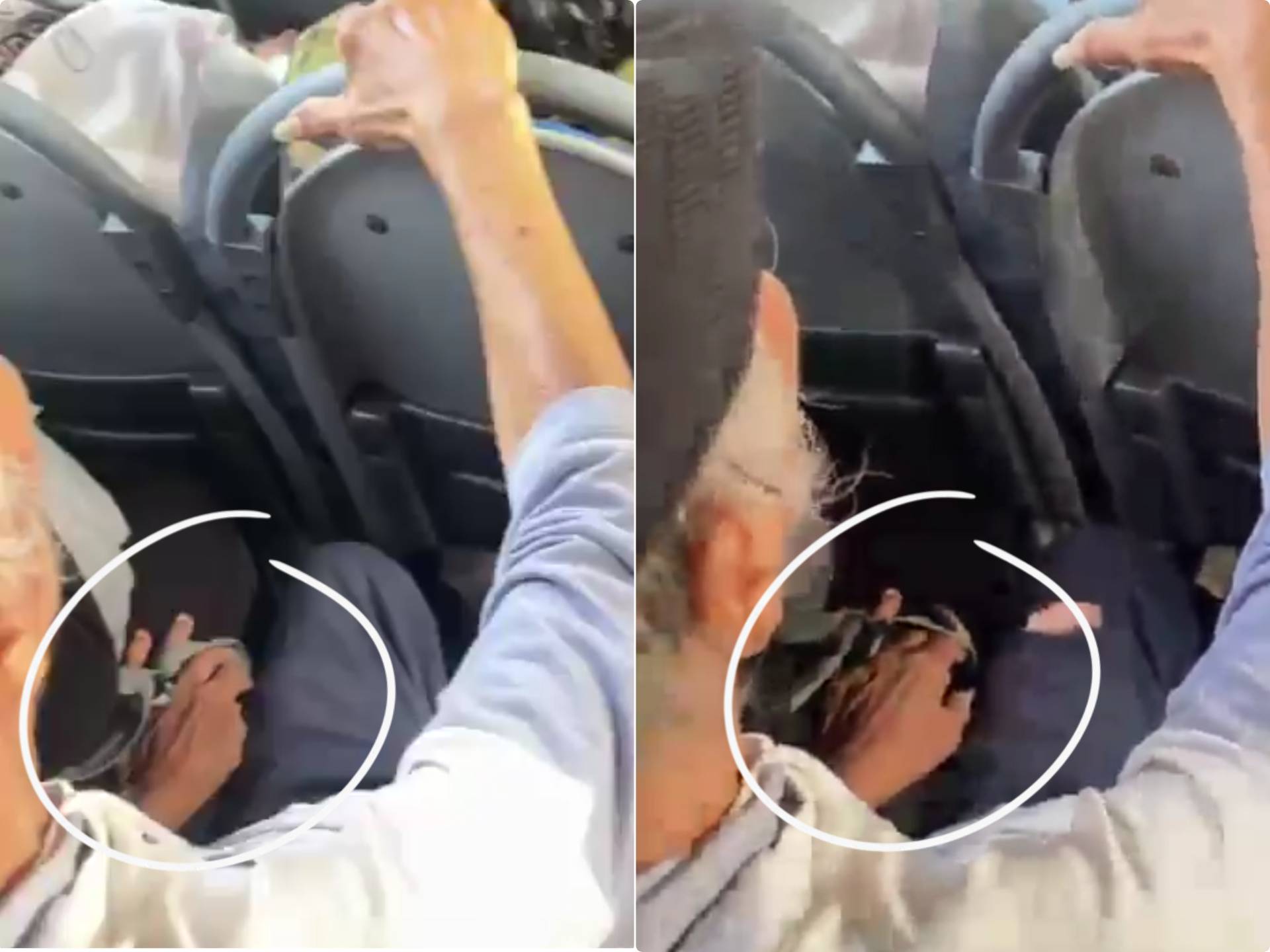Aksi Bejat Kakek di Transjakarta Terekam Kamera! Elus Paha Penumpang Cewek yang Lagi Tidur