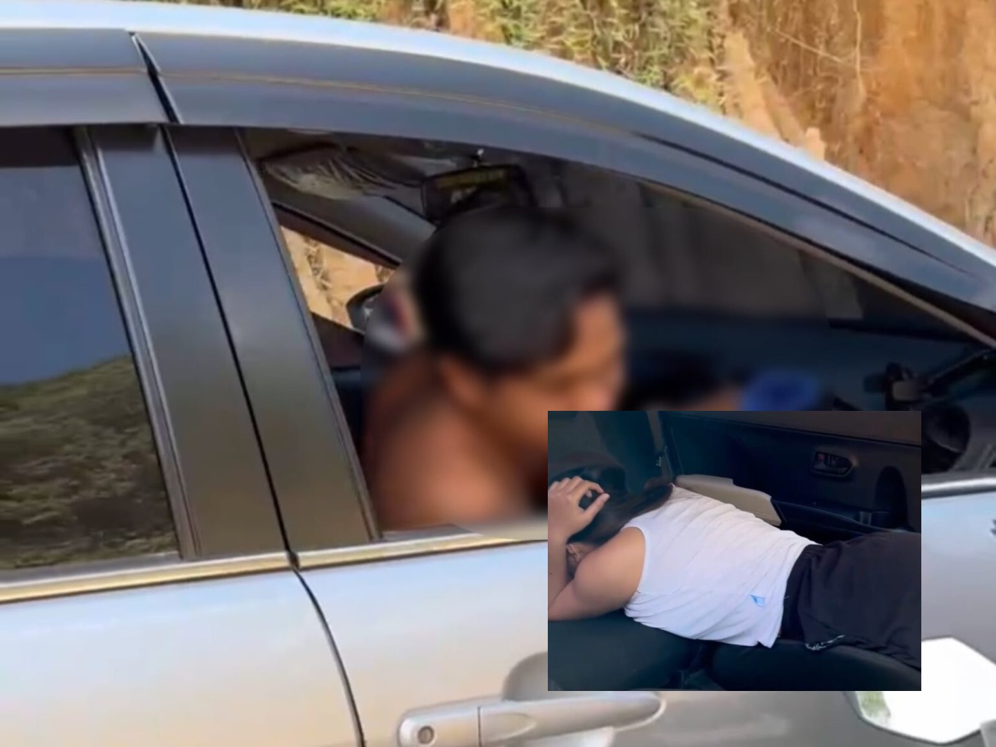 Sopir Travel dan Mahasiswi Digerebek Polisi di Mobil Parkir Sepi, Sangkur Ikut Disita