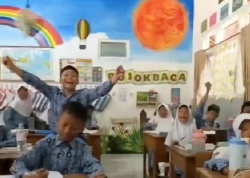 Siswa SD Girang MBG Diliburkan: Alhamdulilah Mending Anggaran Rp 1,2 T untuk Pendidikan