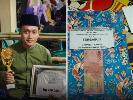 Heboh Bikin Elus Dada! Hadiah Juara MTQ Ambalawi Bima Cuma Rp100 Ribu, Panitia Diduga Sunat Anggaran?