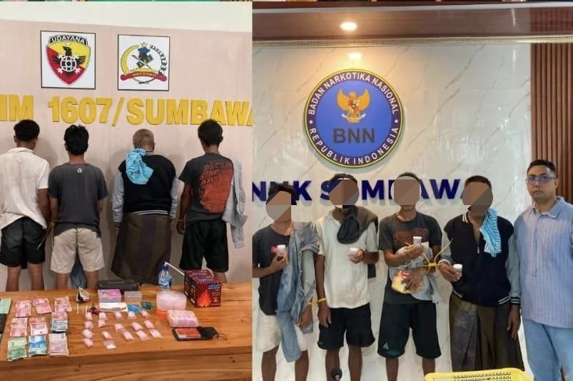 BNNP NTB Gerebek Rumah Diduga Bandar Sabu di Sumbawa, 156 Poket Narkoba Disita