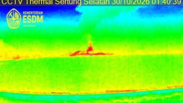 Gunung Anak Krakatau Erupsi Dini Hari, Warga Diimbau Tingkatkan Kewaspadaan