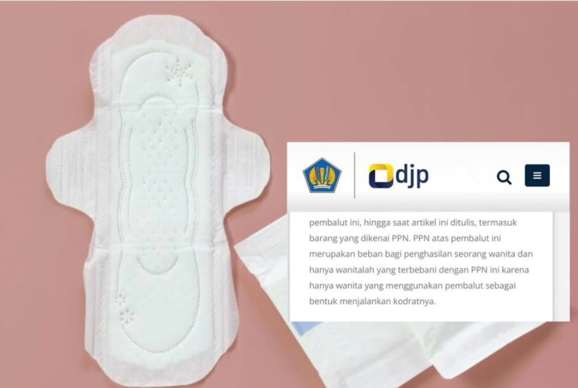 Pembalut Wanita Kena PPN, Warganet Pertanyakan Keadilan Pajak: Kebutuhan Menstruasi Kok Kena Pajak?