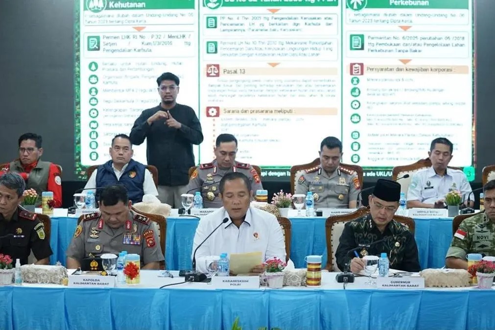 Polri Tetapkan 20 Korporasi Tersangka Karhutla, 4 di Antaranya Investor Asing