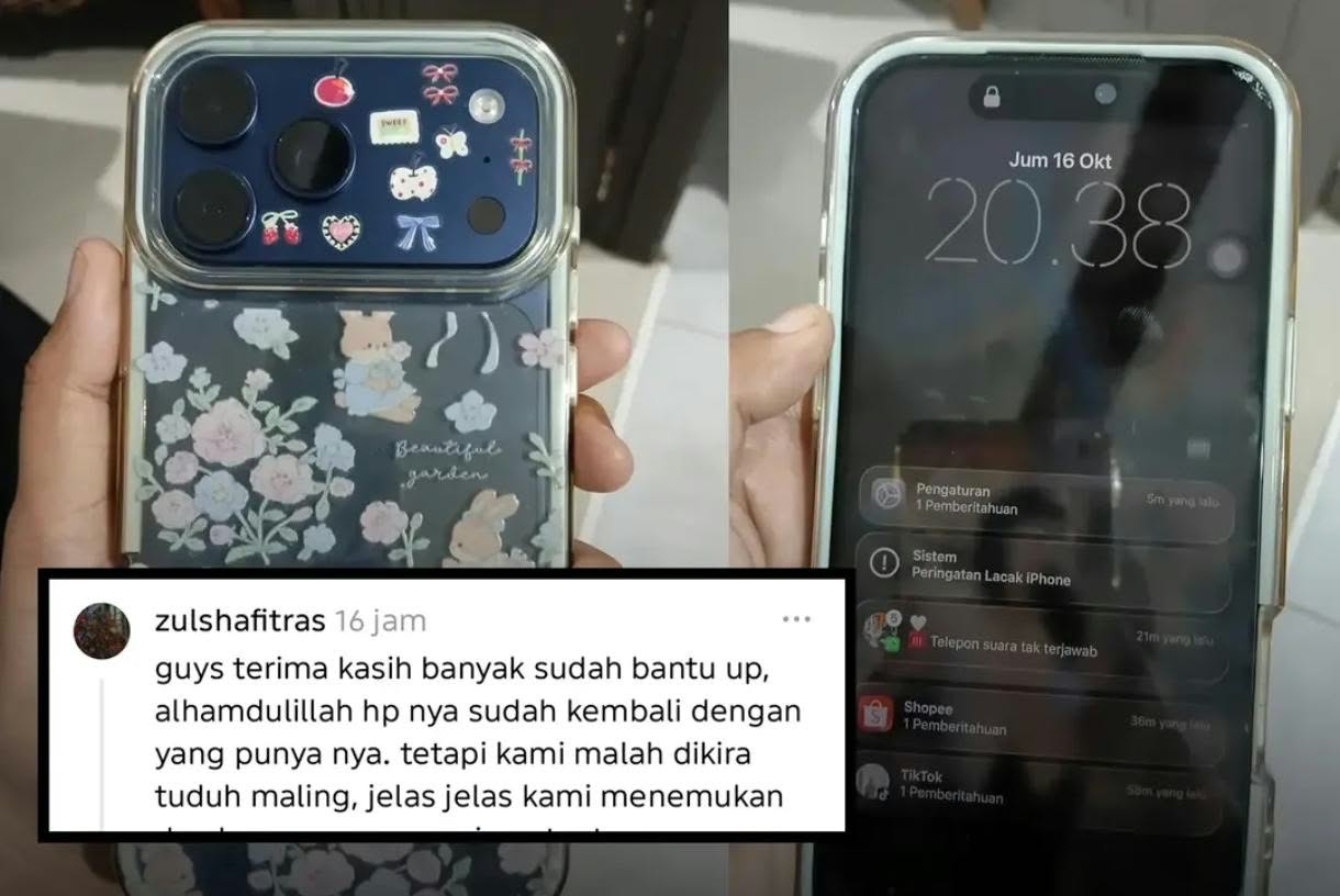 Niat Baik Kembalikan iPhone yang Ditemukan di Jalan, Paman ini Dituduh Maling