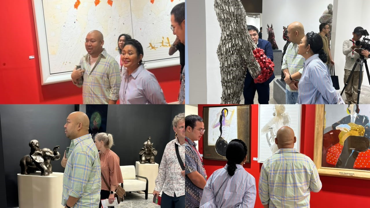 Didit Hediprasetyo Kunjungi Art Jakarta 2026 Bersama Titiek Soeharto